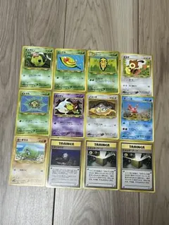 拡張パック第2弾 遺跡をこえて… 旧裏　ポケモンカード　12枚セット