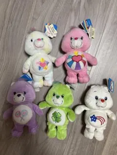 ケアベアぬいぐるみ5体セット