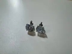 イヤリング ダイヤ シルバー
