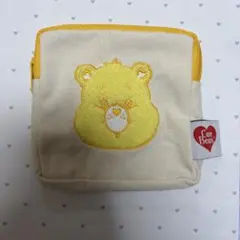 ケアベア ポーチ イエロー