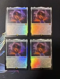オルサンクのパランティール　foil 英語　4枚 オルサンクのパランティール 英語 サージFOIL - メルカリ