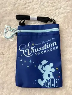 ディズニー　バケーション　パッケージ　ポーチ　サコッシュ　ランド　シー