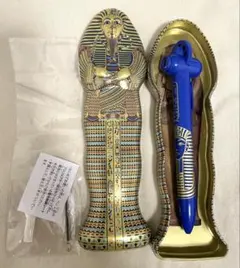 学研 ツタンカーメンの棺風缶ペンケース　プロジェクターペンのサムネイル