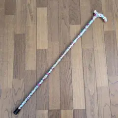 中古品】フローラルパターンのピンク色の杖 - メルカリ