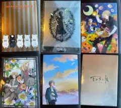 夏目友人帳　劇場版　キャラファイングラフ＋クリアファイル　まとめ売り 夏目友人帳 劇場版 キャラファイングラフ＋クリアファイル