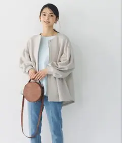 coca ティアードボリュームスリーブブルゾン　Mのサムネイル