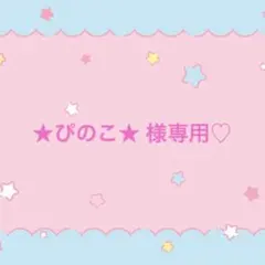 ★ぴのこ★ 様専用 オーダーページ♡