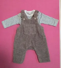 petit main 70 ロンパース サロペット 2点セット 未使用