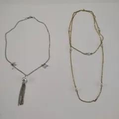 仿珍珠項鍊 2 件套