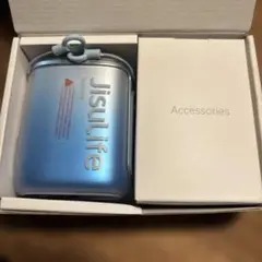 おしゃれJISULIFE ハンディファンSky Blue