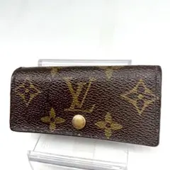 【4連完備】ルイヴィトン ブラウン キーケース ミュルティクレ4 モノグラム