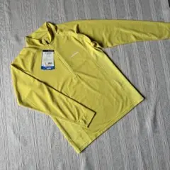お値下げmont-bell 新品未使用　クールロングスリーブシャツ M イエロー