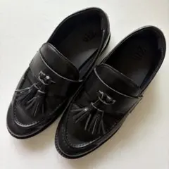 ZARA タッセルローファー　35