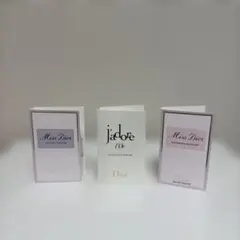 ディオール Miss Dior ジャドール ロー　人気香水　3種サンプルセット