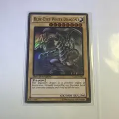 遊戯王 青眼の白龍 英語版 ゴールド ゴーストレア ホログラフィックレア