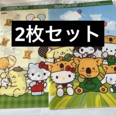 新品ロッテコアラのマーチサンリオキャラクターズオリジナルクリアファイル2枚セット