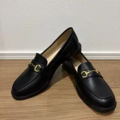 【美品❣️】ELLE PLANETE ビットローファー 金具付き Mサイズ