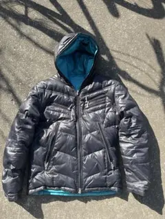 m*K様 y2k お兄系　平成ギャル男　ダブルジップ　リバーシブル　ダウンジャケ