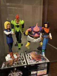 ドラゴンボール　the出陣 フィギュアセット人造人間　16号17号18号魔人ブウのサムネイル