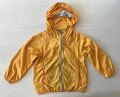 モンベル ウィンドブレーカー 100cm オレンジ