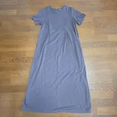 OPAQUE.CLIP ロングワンピース 半袖 カットソー