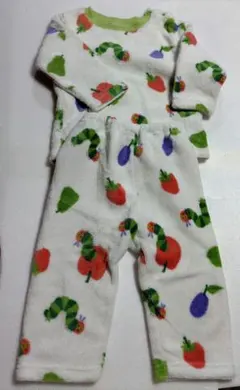 はらぺこあおむし　フリースパジャマ 90cm