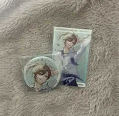 にじさんじ SitR横浜 叶 チェキ風カード 缶バッジ