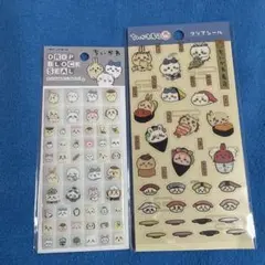 ちいかわ ちいかわ寿司　クリアシール　ブロックシール