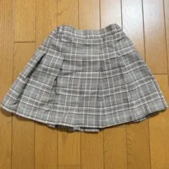 グローバルワーク　チェック柄スカート　130cm