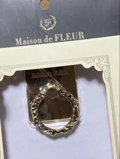 新品未使用Maison de FLEUR スマホリング クラシックタイプ