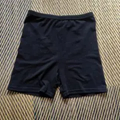 ブラック スパッツ サイズ150（一分丈）