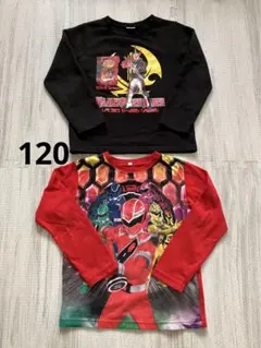光るパジャマ　キラメイジャー　仮面ライダーセイバー長袖トレーナー 120cm