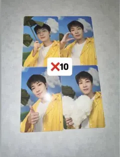 seventeen heaven carat盤　封入トレカ　4種　ウォヌ✖️10