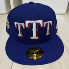 未使用　New Era 59FIFTY キャップ テキサス　レンジャーズ　青