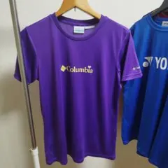 コロンビア　レディース　ドライTシャツ　Lサイズ　紫　パープル　ポリ100%のサムネイル