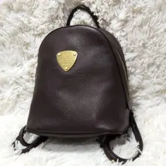 ATAO アタオ ミッドタウン ミニリュック シボ革 ブラウン 外観美品 