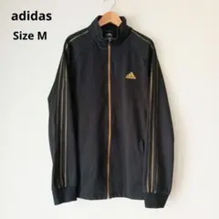 adidas アディダス トラックジャケット CLIMALITE 黒 ゴールドのサムネイル