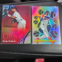 Topps MLBカード Kirby Puckett Glove Work