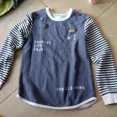 KPB Clothing グレー トレーナー　150のサムネイル