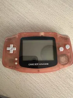 ゲームボーイアドバンス クリアピンク 本体