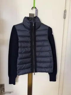 MONCLER ネイビー ダウンカーディガン　サイズ　XS