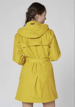 Helly Hansen レインコート L イエロー フード　防水 アウトドアのサムネイル