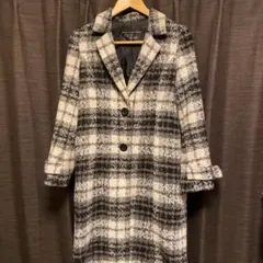 CECIL McBEE チェック柄チェスターコート