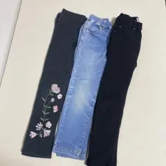 キッズ服 ボトムス3点セット 110