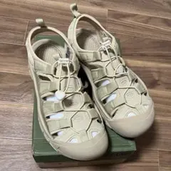新品】KEEN ストラップサンダル シーニック エイチツー ベージュ 23.0