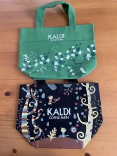 KALDI COFFEE FARM トートバッグ 2点セット