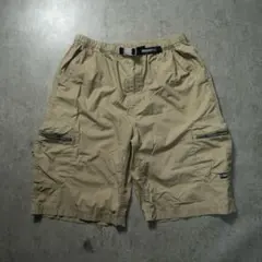 y2k 00s PIKO カーゴハーフパンツ ワイド ベージュ シティーボーイ