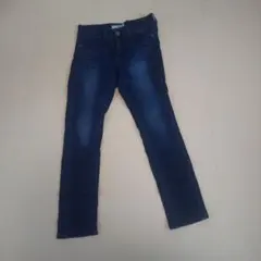 ダークブルースリムフィットデニム