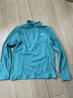 The North Face ターコイズ ハーフジップ M 韓国