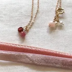 N3❶ガーネット　ルビー　14kgf シルバー925 恋愛成就１月７月誕生石